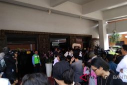 Menteri Keuangan Tiba Di Bandara Soetta Ikuti Perkembangan Pesawat Jatuh