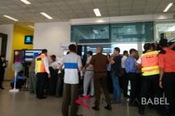 Bandara Depati Amir Pangkalpinang pastikan pelayanan tidak terganggu pascapesawat jatuh