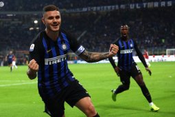 Inter Menang Tipis Atas Milan Berkat Gol Icardi