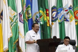 Pakde Karwo Dipercaya Mendagri Beri Pengarahan di Rakor Sinergitas