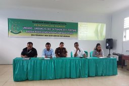 Perangkat desa ikuti sosialisasi penerangan  hukum terkait BPJS