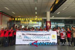 PLN Babel bantu pulihkan pasokan listrik Sulteng