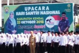 Pembacaan satu miliar sholawat nariyah di Ponpes Lirboyo