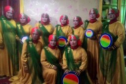 Grup rebana Jambi antusias berkompetisi