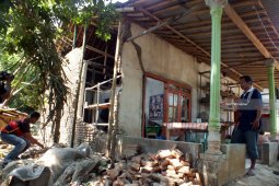 Rumah terdampak Gempa