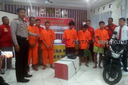 Polisi ringkus lima pelaku kejahatan di Mukomuko