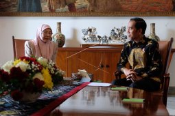 Presiden Jokowi dan  Wan Azizah bertemu Bogor