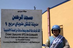 Dewi Suryani, penjaga perdamaian bangun masjid di Sudan