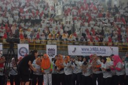 Ribuan Guru Ikuti "Coaching Clinic" Junior NBA di Kediri