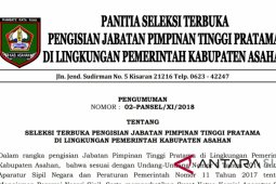 Jabatan assisten dan Kadis Ketenagakerjaan Kabupaten Asahan dilelang
