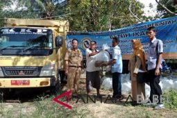 DKP Bangka Barat salurkan 110.000 benih ikan
