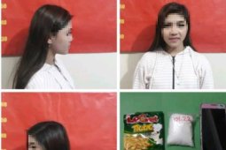 Wanita cantik ditangkap bawa 101,14 gram sabu-sabu