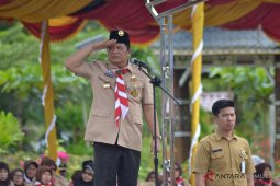 Pramuka generasi muda bela negara NKRI