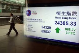 Saham Hong Kong  bangkit, Indeks HSI dibuka 1,17 persen