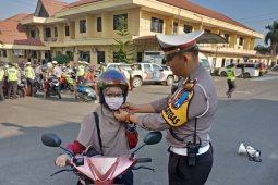 Satlantas tindak  197 pelanggar
