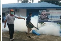 Polres Simalungun bersih-bersih lingkungan