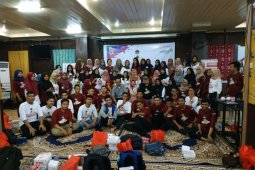 Peserta lomba  presenter Antara bercita-cita seperti Nazwa Shihab