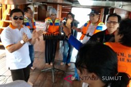 Penutupan UKW PWI - JAPFA di kapal wisata