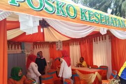 Diduga keletihan, puluhan pengunjung pameran periksakan kesehatan