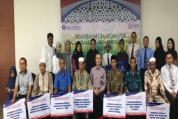 Bantu masjid dan anak yatim piatu
