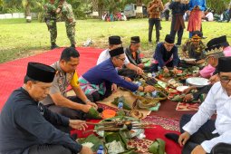 Kelompok Tani Umo Talang Tinggal gelar sedekah bumi