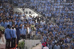 Presiden jelaskan 2019 bangun SDM Indonesia