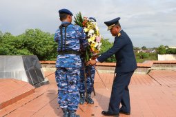 Danlanud Supadio pimpin ziarah Makam Pahlawan