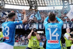 Sempat tertinggal, Napoli bangkit untuk kalahkan Genoa