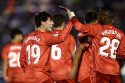Madrid Hancurkan Melilla Pada Laga Debut Solari