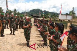 Pangdam ingatkan prajurit perbatasan agar  hindari politik