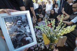 Pemakaman pendaki Andika Pratama