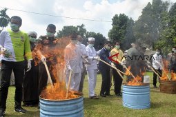 Pemusnahan barang bukti