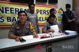 Polres Bangka Selatan tembak dua pengedar narkoba