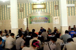 Polres Belitung gelar doa bersama untuk korban pesawat jatuh