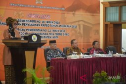 DPRD sosialisasi pedoman penyusunan APBD dan Tatib