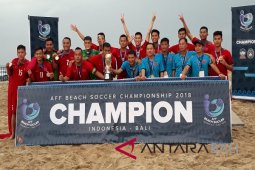 Tim Vietnam juara pertama "AFF Beach" (video)