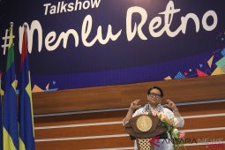 Talkshow Menlu Retno