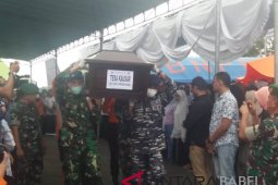 Jenazah Tesa Kausar tiba di Pangkalpinang