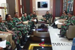 Dansatgas lakukan evaluasi Jelang penutupan TMMD