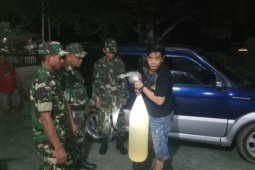 Koramil Atinggola Sita 1.500 Liter Minuman Keras