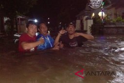 Banjir melanda sejumlah wilayah kabupaten jembrana