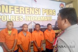 Lima begal ditembak Polisi Indramayu