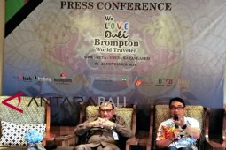 22-24 November, penggowes sepeda lipat Brompton mancanegara tur di Bali