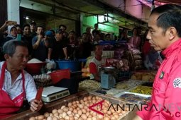 Presiden Jokowi minta jangan teriak harga mahal