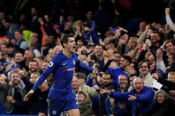 Chelsea taklukkan Palace, Morata sumbang dua gol