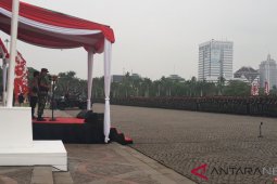 Panglima TNI dan Kapolri pimpin apel kesiapan pengamanan Pemilu