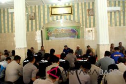 Polres Belitung gelar doa untuk korban pesawat jatuh