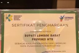 Lombok Barat raih 100 persen puskesmas terakreditasi