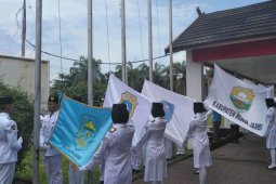 Umum - PB Porprov Jambi kibarkan 11 bendera peserta
