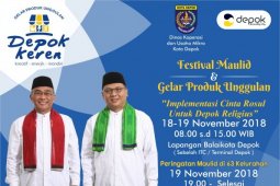 Depok siapkan produk unggulan pada acara Maulid